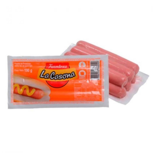 Salchichas Cocidas x 190grs “La Casona”